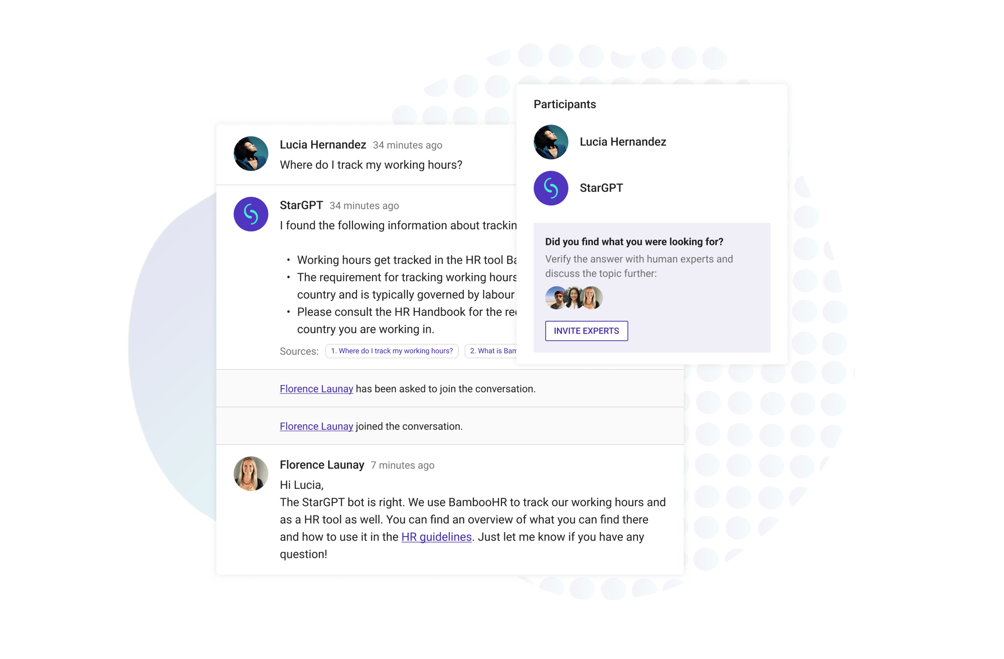 1.0 Invite expert 1.0 Invite expert